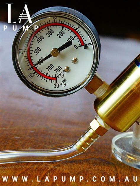 lapump|LA Pump Deluxe Hand Pump with Pressure Meter